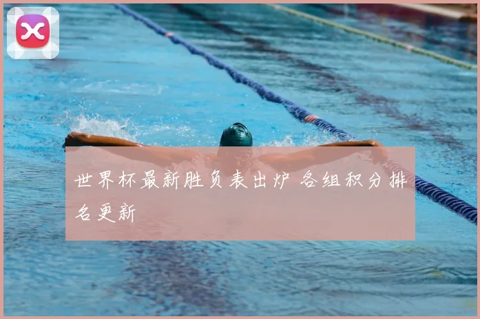 世界杯最新胜负表出炉 各组积分排名更新